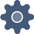 gear icon for capability