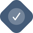 checkmark icon for reliability