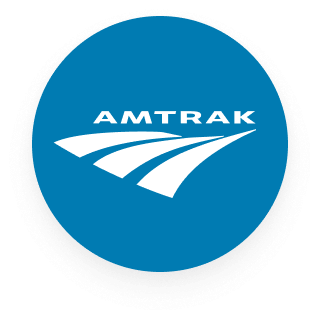 amtrak logo bubble