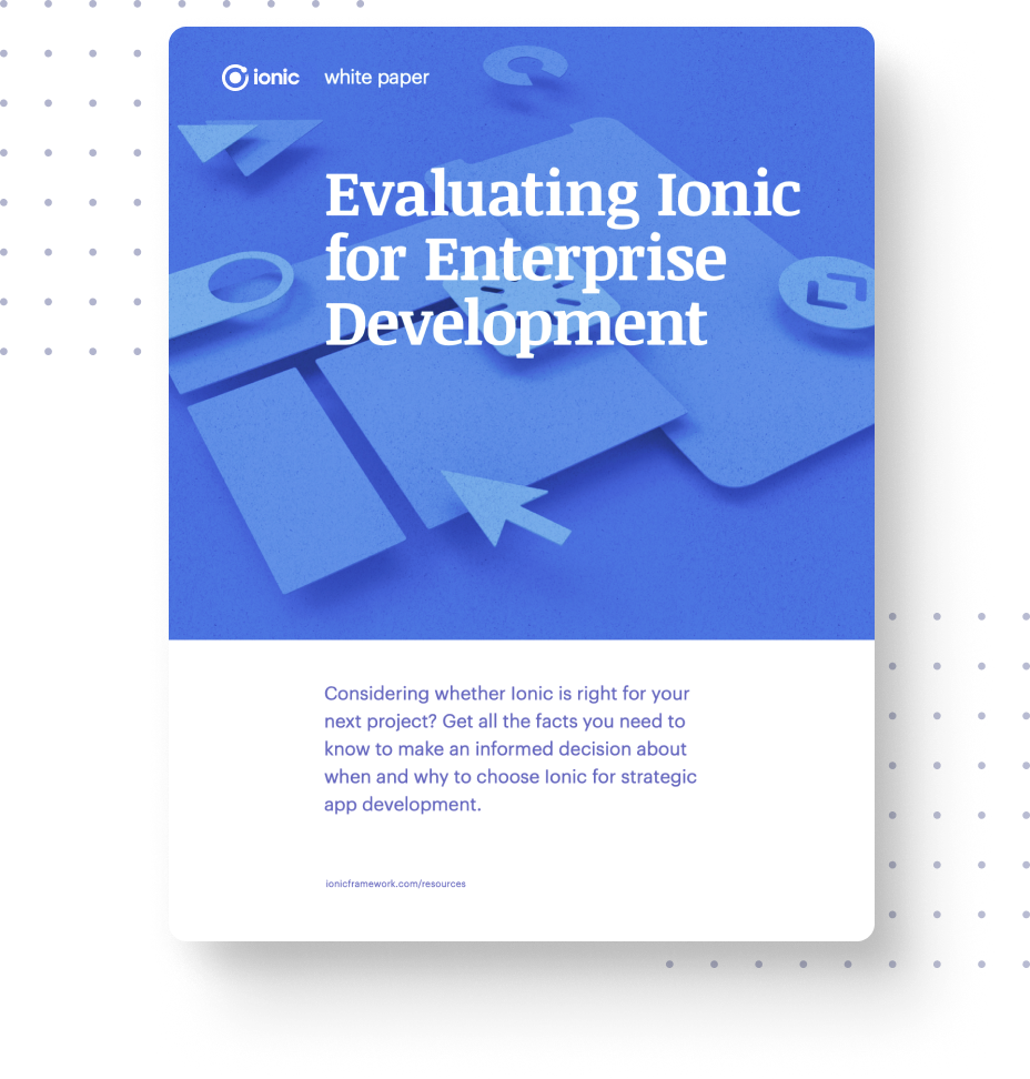 Evaluating Ionic for Enterprise book cover