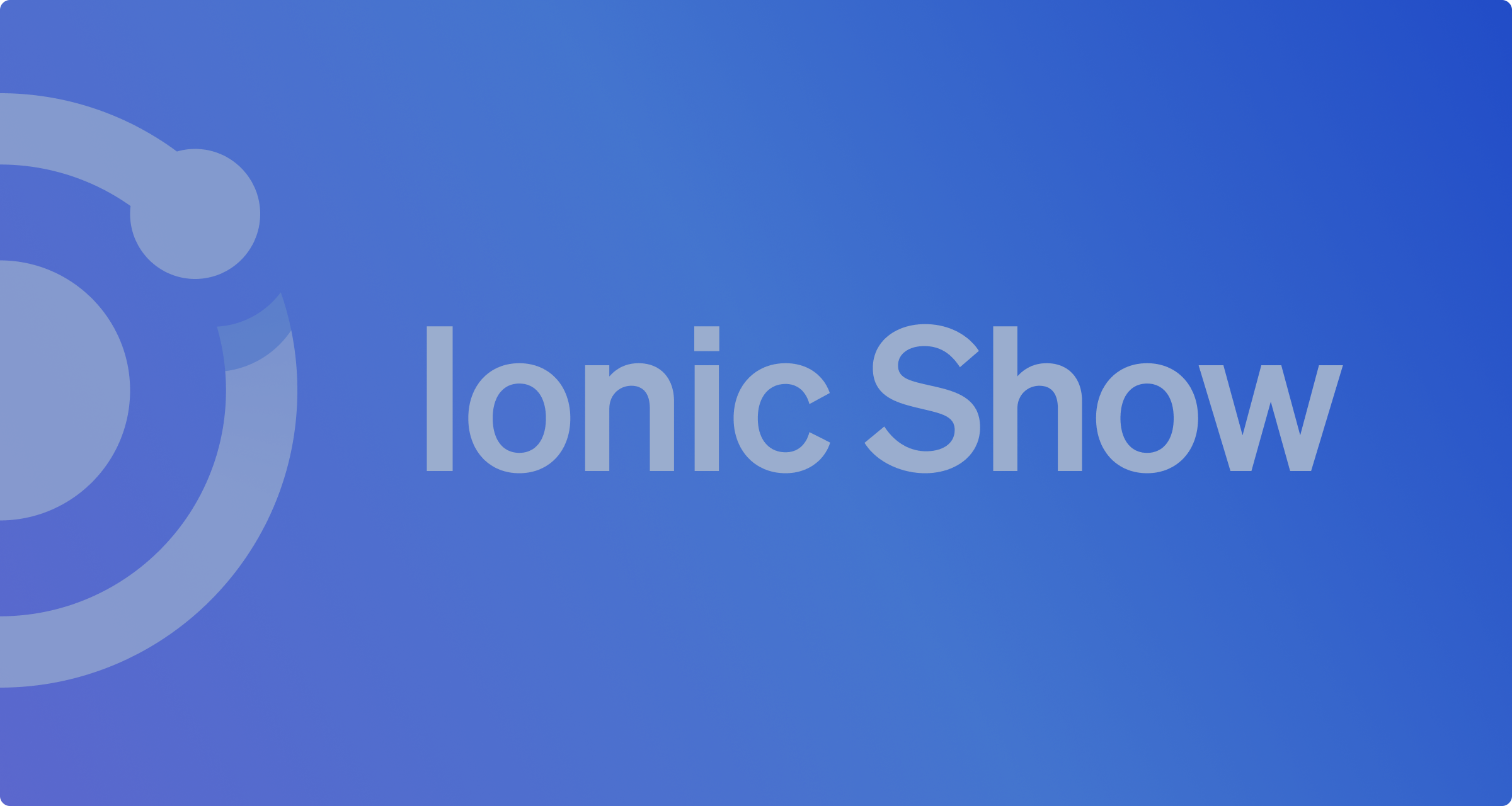 Ionic Show logo
