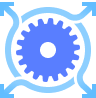 spinning gear icon
