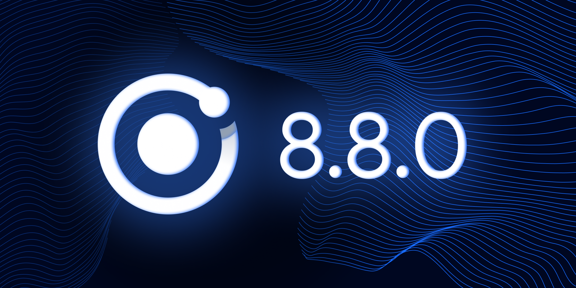 Release graphic for Ionic Framework 8.8.0