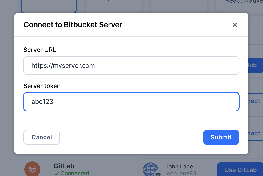 how to set up bitbucket server