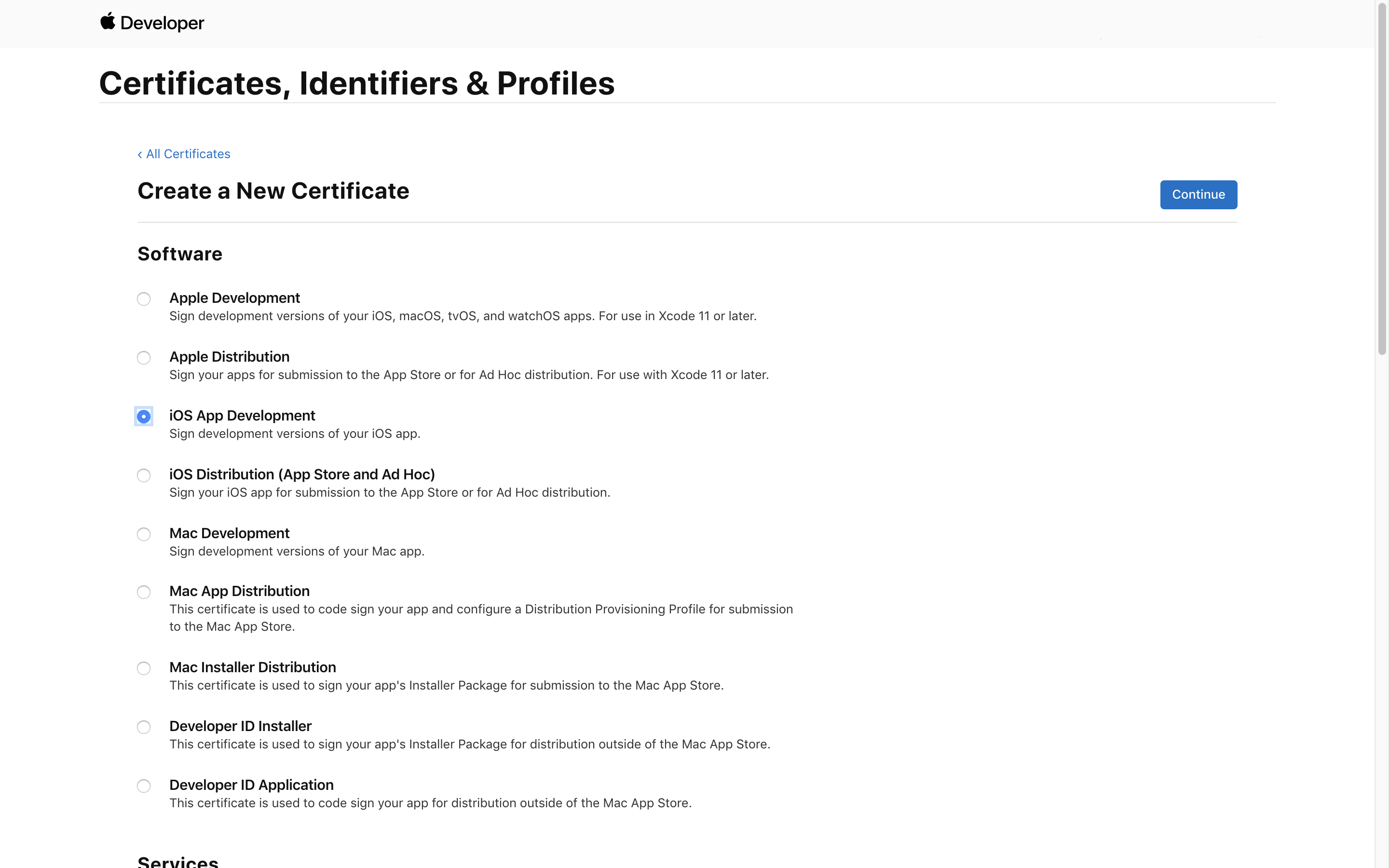 iOS Cert