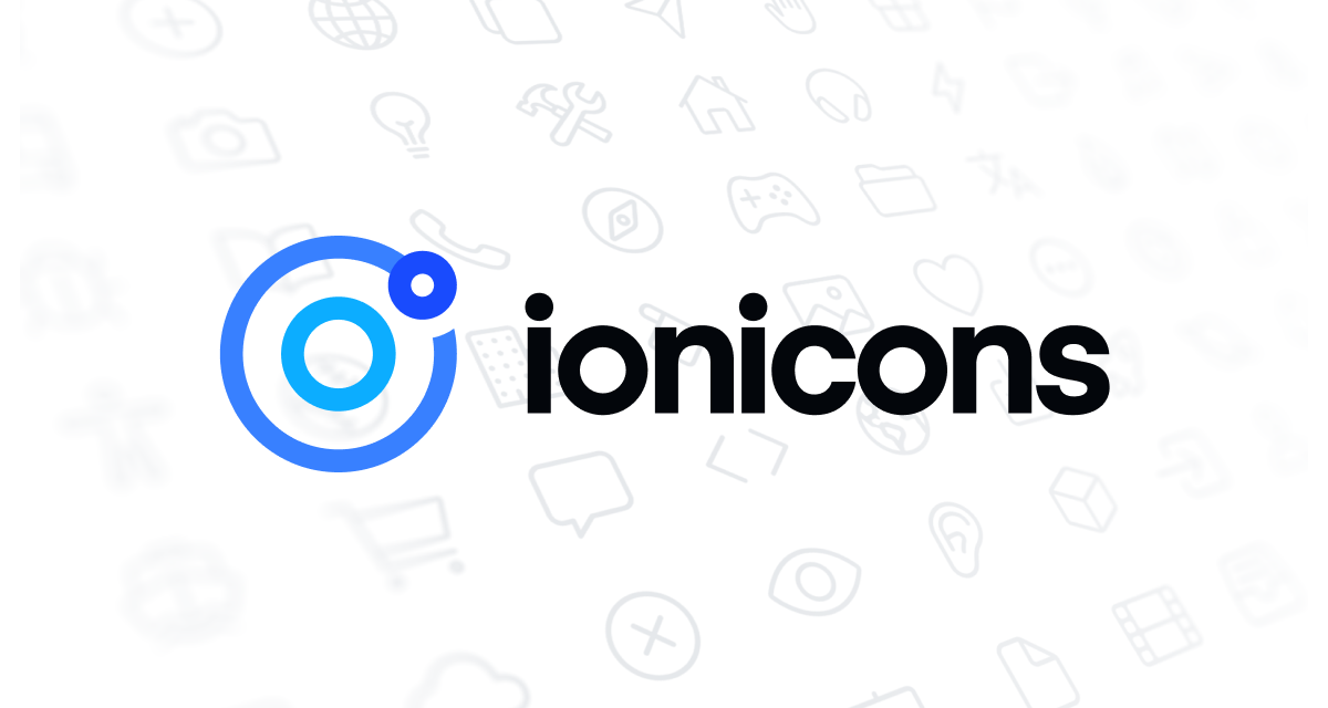 Ionicons: Premium Open Source Icon Pack for Ionic Framework